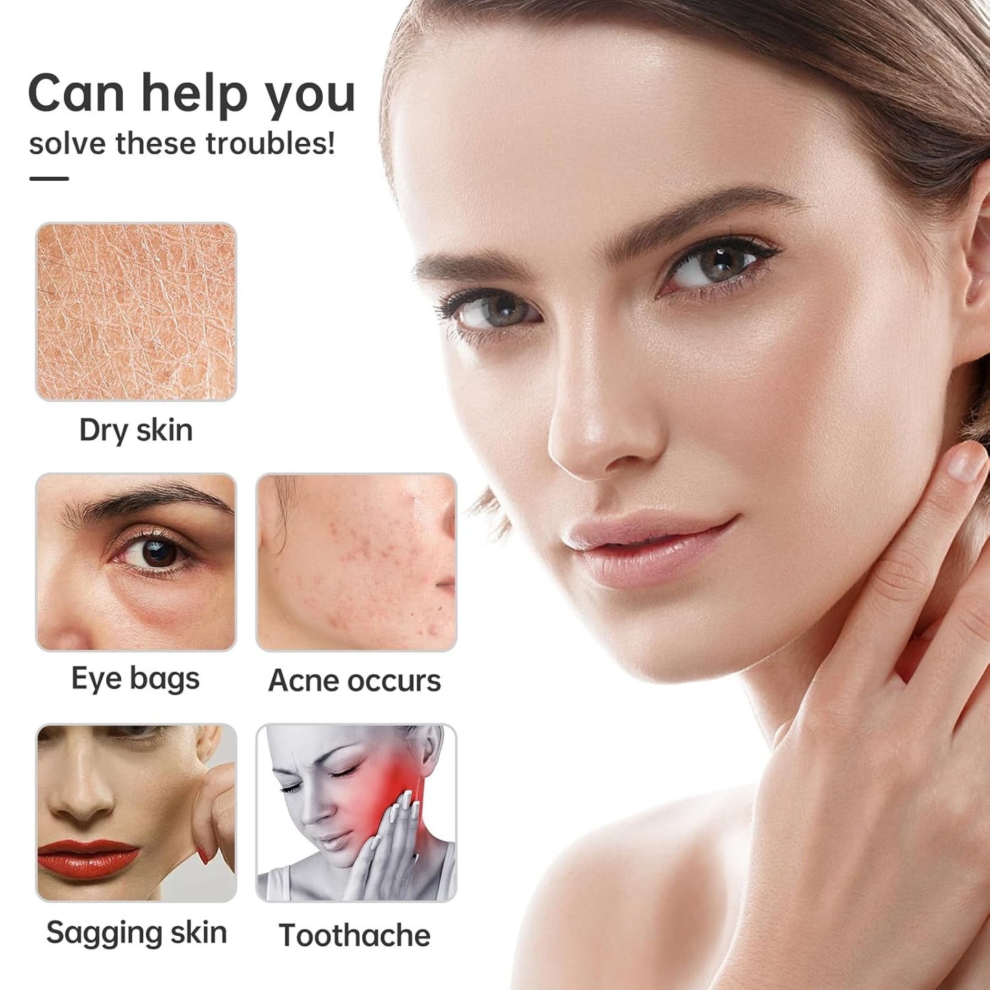 Ice Glow Facial Roller | DIY Skincare Ice Mold for Puffiness, Brightening & Skin Refresh | Reusable Silicone Beauty Tool